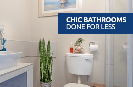 Give your bathroom a makeover for less