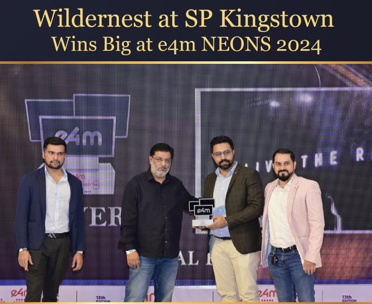 Accolade at e4m Neons OOH awards 2024
