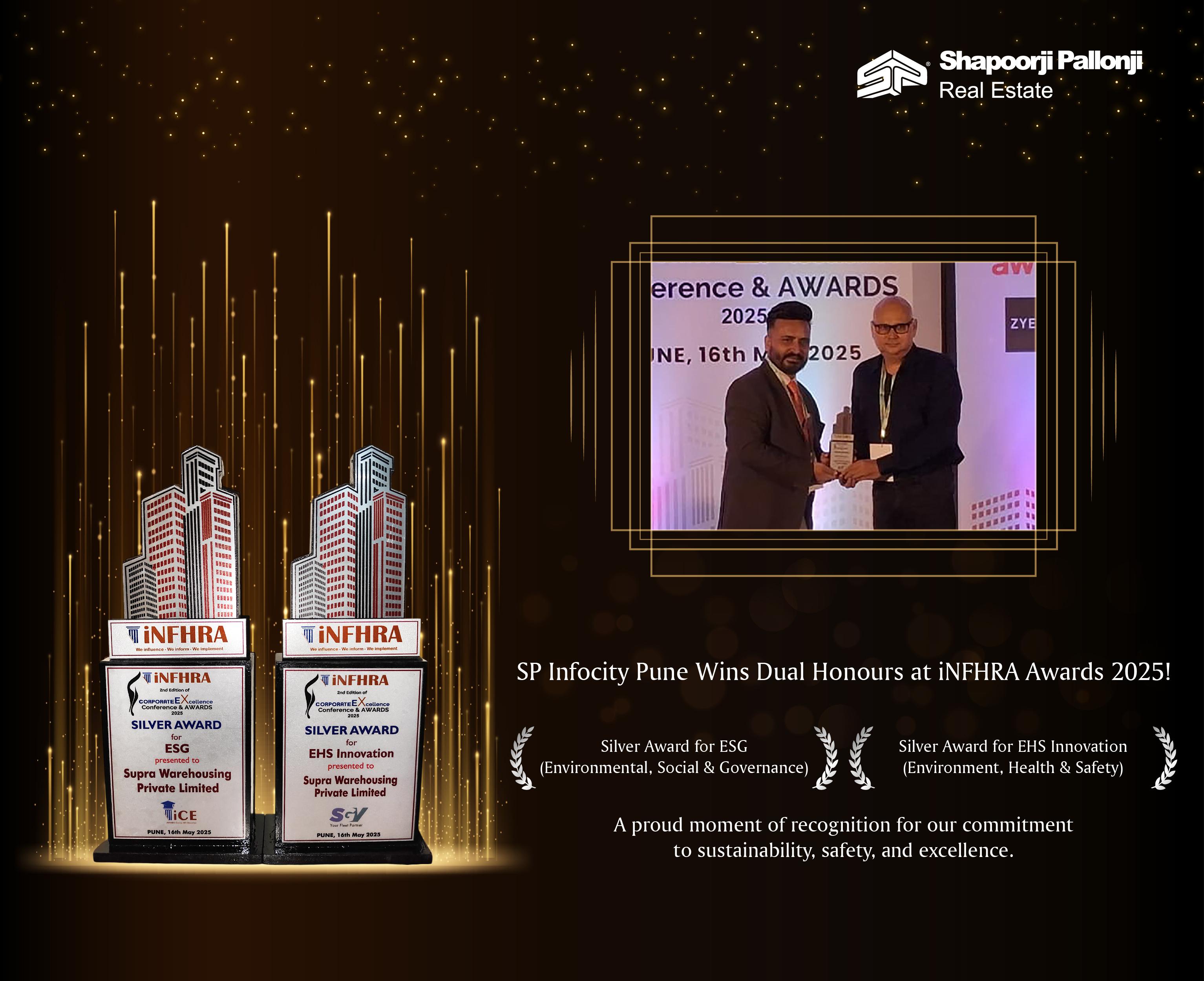 Dual Awards for contribution towards Environment and Innovation